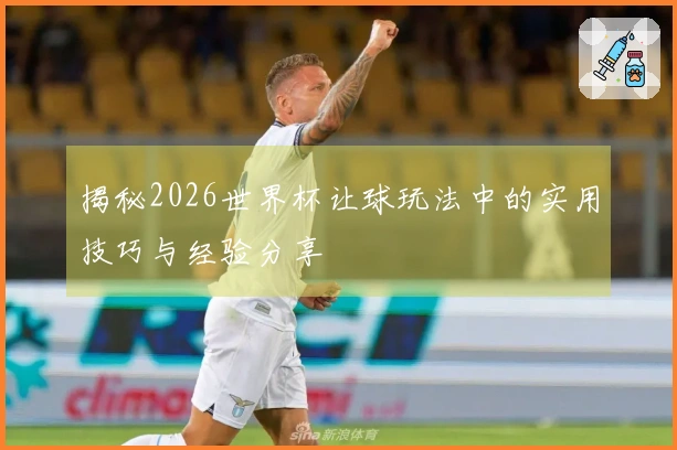 揭秘2026世界杯让球玩法中的实用技巧与经验分享